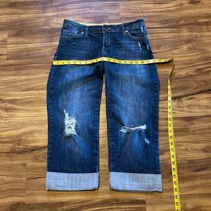 Woman’s cotton/spandex jeans, size 3.